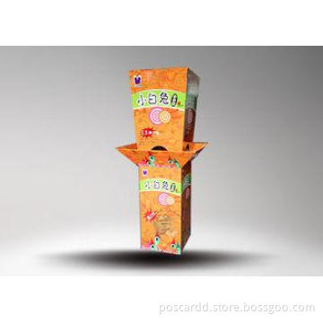 POP Retail Custom Cardboard Display With Flexible Artwork F